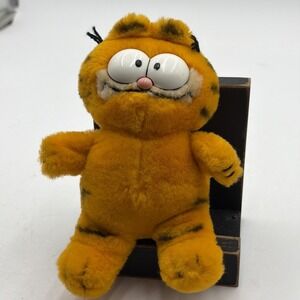 Vintage Garfield Plush Hard Plastic Eyes Dakin 1981 United Feature Syndicate